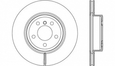 OPEN PARTS bdr274920 -  Тормозной диск